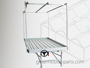 Ebb & Flow Benches with trellis netting